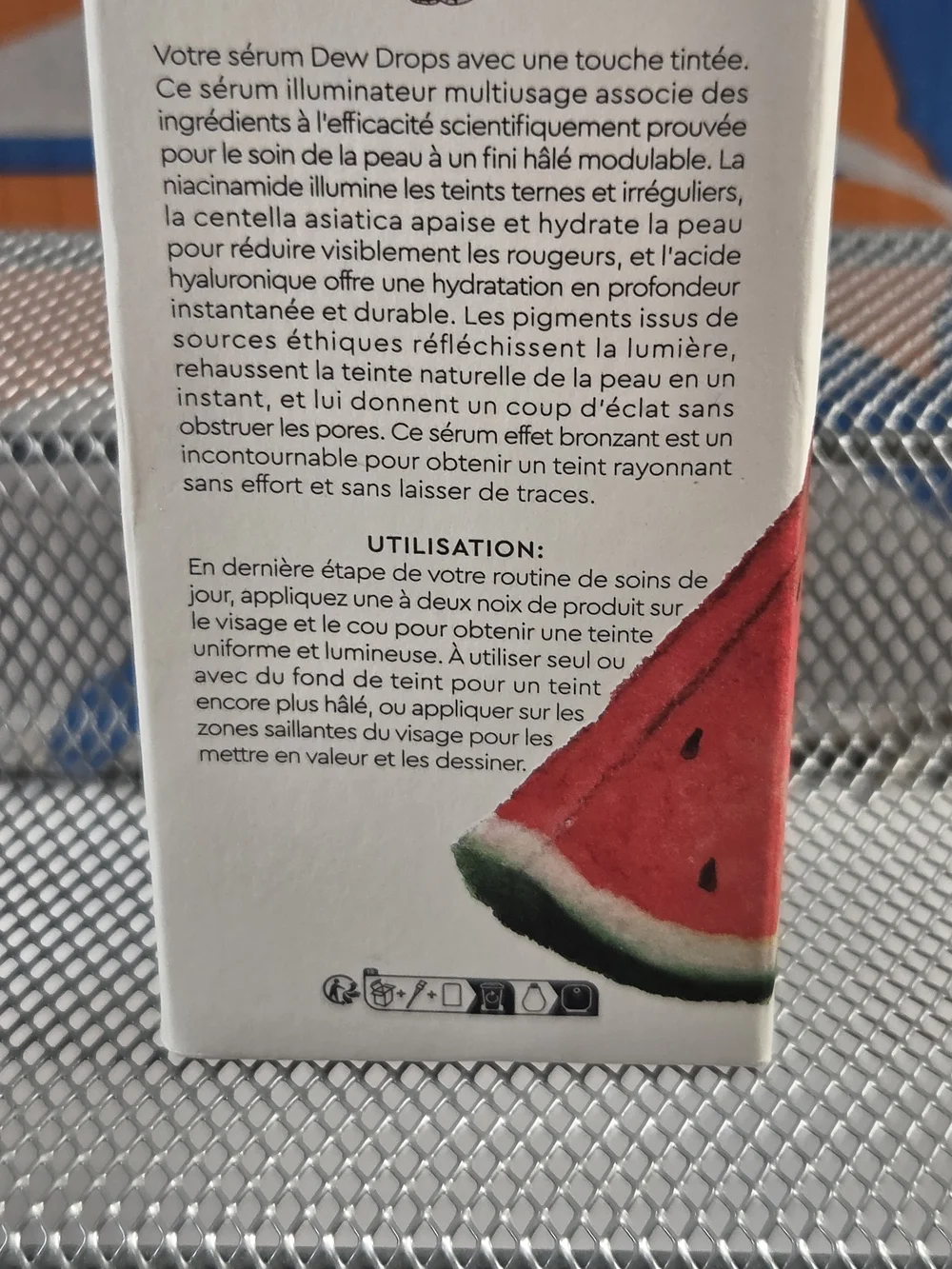 Glow Recipe Watermelon Niacinamide Hue Drops Sun-Glow (Sheer Bronze) 1.35 Oz